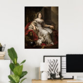 スペインのイザベルII - Queen ポスター (ホームオフィス)