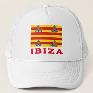 スペインのイビサ国旗 キャップ