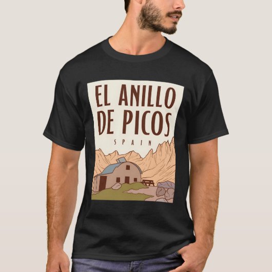 スペインのエル・アニロ�・デ・ピコス Tシャツ (正面)