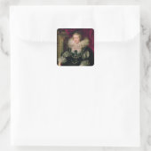 スペインのオーストリア・インファンタのアンポートレート スクエアシール (バッグ)