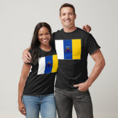 スペインのカナリア諸島の旗 Tシャツ (ユニセックス)