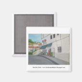 スペインのカフェ – アンダルシア – ゴーシン マグネット (正面/裏面)