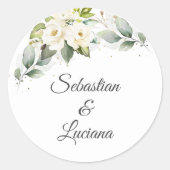 スペインのカリ結婚の ラウンドシール (正面)