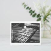 スペインのギター01 ポストカード (スタンド正面)