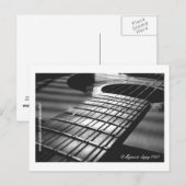 スペインのギター01 ポストカード (正面/裏面)