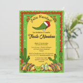 スペインのクリスマスフィエスタナビデニャジャおもしろいラペーニョ 招待状 (スタンド正面)