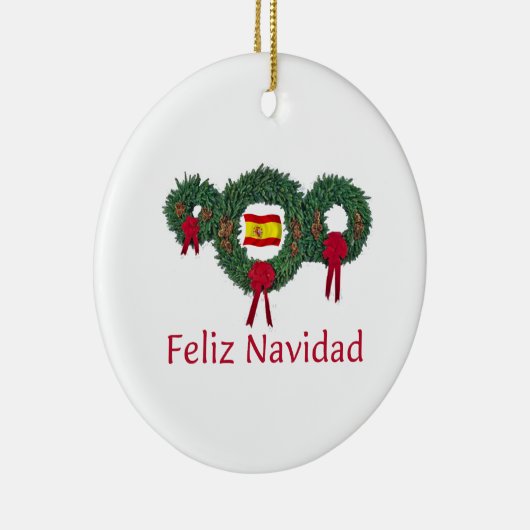 スペインのクリスマス2 セラミックオーナメント (右)