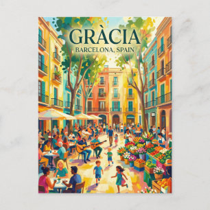 スペインのグラシア ポストカード