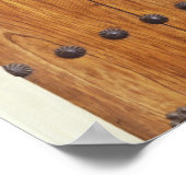 スペインのグラナダにあるアルハンブラ宮殿の入り口2 ポスター (角)