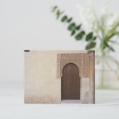 スペインのグラナダにあるアルハンブラ宮殿の戸口 ポストカード (スタンド正面)