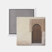 スペインのグラナダにあるアルハンブラ宮殿の戸口 マグネット (正面/裏面)