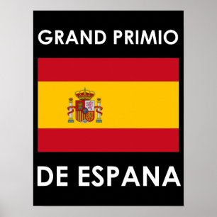 スペインのグランプリ ポスター