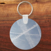 スペインのケムトレイル キーホルダー (正面)