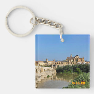 スペインのコルドバの美しいパノラマ、旅行 キーホルダー