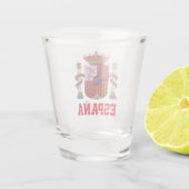 スペインのコート・オブ・アームズ ショットグラス (裏面)