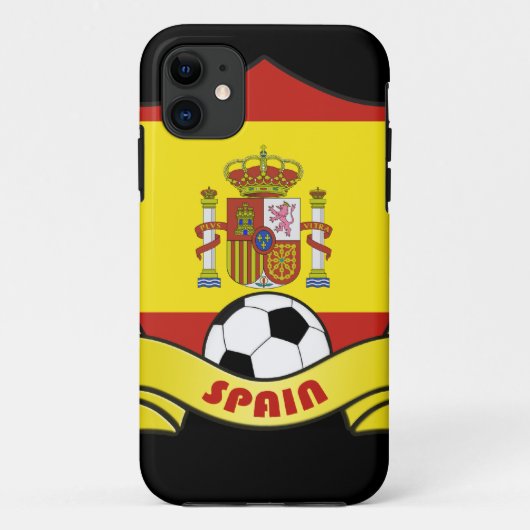スペインのサッカーのiPhone 5カバー Case-Mate iPhoneケース (裏面)