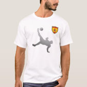 スペインのサッカーのTシャツ Tシャツ (正面)