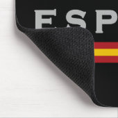 スペインのサッカーシャツサッカーファンスペインの国旗 マウスパッド (コーナー)