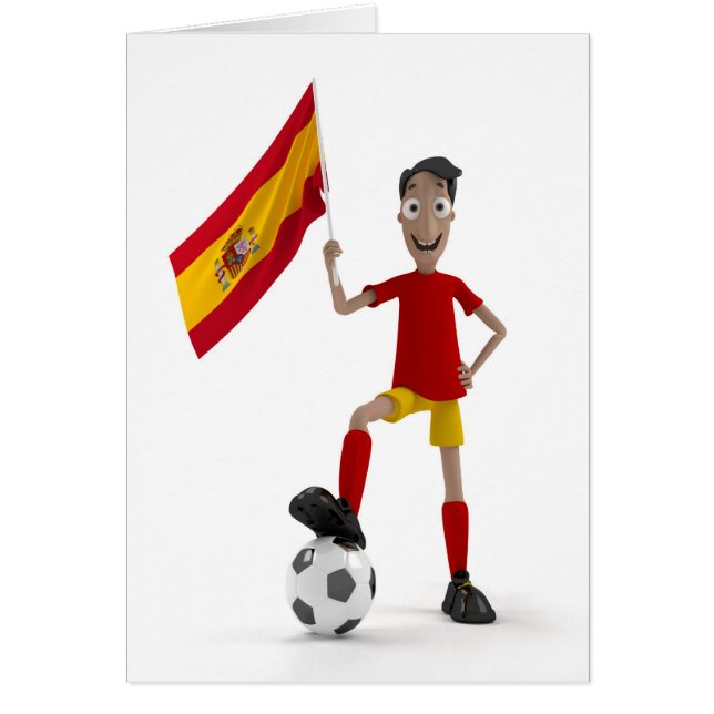 スペインのサッカー (正面)