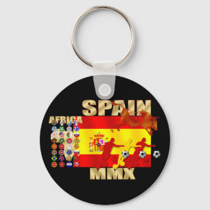 スペインのサッカー キーホルダー