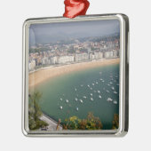 スペインのサン・セバスチャン。サンのバスク様式の都市 メタルオーナメント (左)