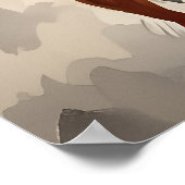 スペインのサン・フェルミン・パレードプリント ポスター (角)