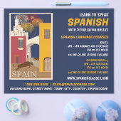 スペインのシースペインのン，言語コ広告ース チラシ (シングル)