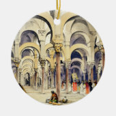 「スペインのスケッチ」からのコルドバのモスク、engra セラミックオーナメント (正面)