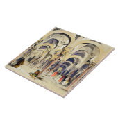 「スペインのスケッチ」からのコルドバのモスク、engra タイル (側面)