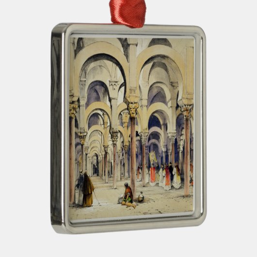 「スペインのスケッチ」からのコルドバのモスク、engra メタルオーナメント (右)