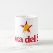 スペインのスター コスタ・デル・ソル コーヒーマグカップ (中央)