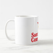 スペインのスター - サンティアゴ・デ・コンポステーラ コーヒーマグカップ (左)
