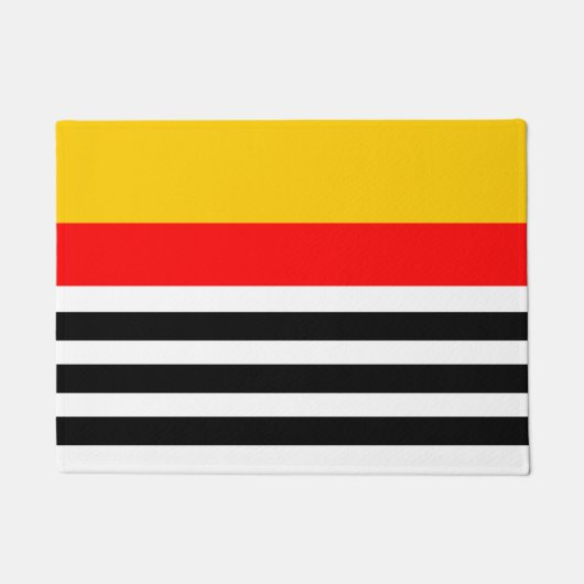 スペインのストライプクラシック形式 ドアマット (正面)
