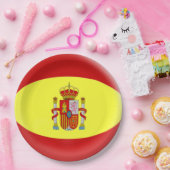 スペインのスペイン人の旗 ペーパープレート (パーティー)