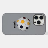 スペインのスマホケース iPhoneケース (裏面横)