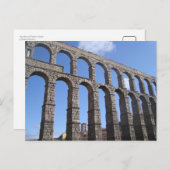 スペインのセゴビア水道 ポストカード (正面/裏面)