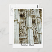 スペインのセビリアからのはがき ポストカード (正面/裏面)