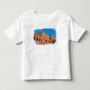 スペインのセビリアにあるエスパナ広場。 トドラーTシャツ