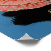 スペインのセビリアの旅行ポスター ポスター (角)