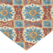 スペインのタイルスタイルテーブルランナー ロングテーブルランナー (コーナー)