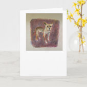 スペインのチワワの誕生日カード カード (黄色い花)