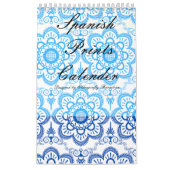 スペインのデザインプリント カレンダー (カバー)