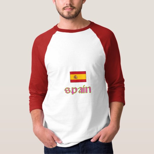 スペインのトップ Tシャツ (正面)