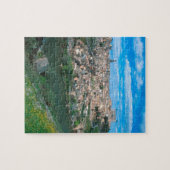 スペインのトレドの古代都市。 ジグソーパズル (横)