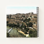スペインのトレドの風景芸術 ノートブック (裏面)