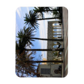 スペインのネルハの遊歩道の馬と馬車 マグネット (縦)