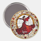 スペインのバケーションのお土産 マグネット (正面/裏面)