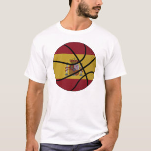 スペインのバスケットボールのTシャツ Tシャツ