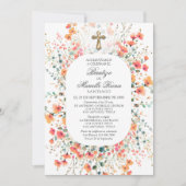 スペインのバプテスマ 招待状 (正面)