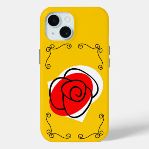 スペインのバラコーナーiPhoneケース iPhone 15ケース